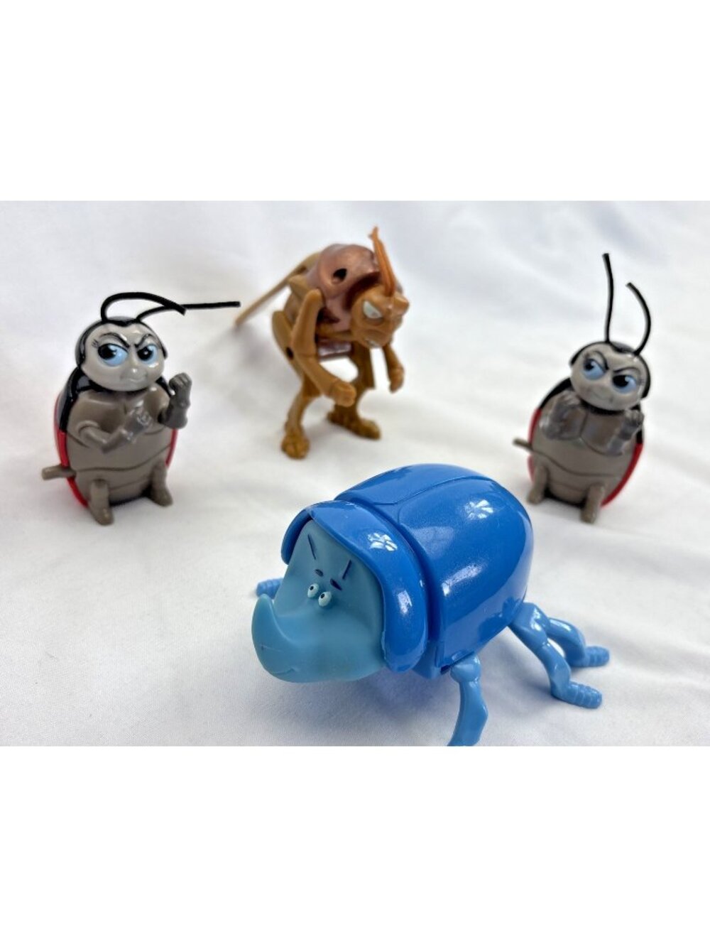 Lot of Bugs Life Figure Wind-Up Disney McDonalds Toy Pixar 1998 Hopper Dim